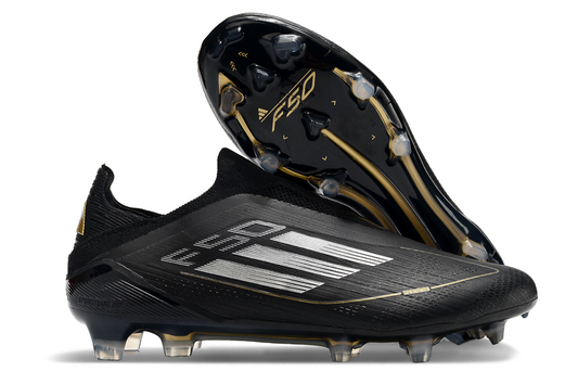 F50 FG ELITE BLACK LACELESS